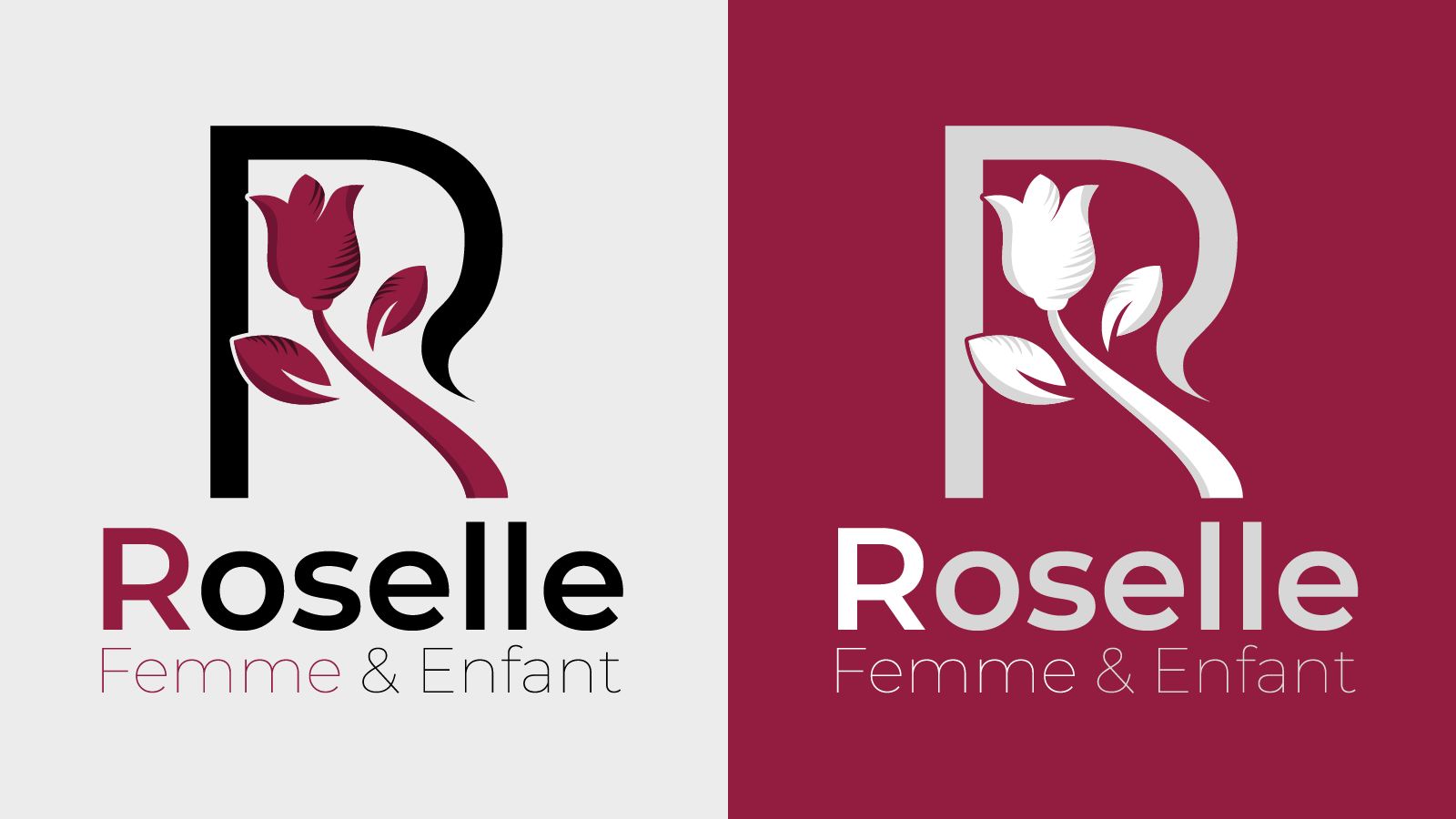 Roselle Logo Variants