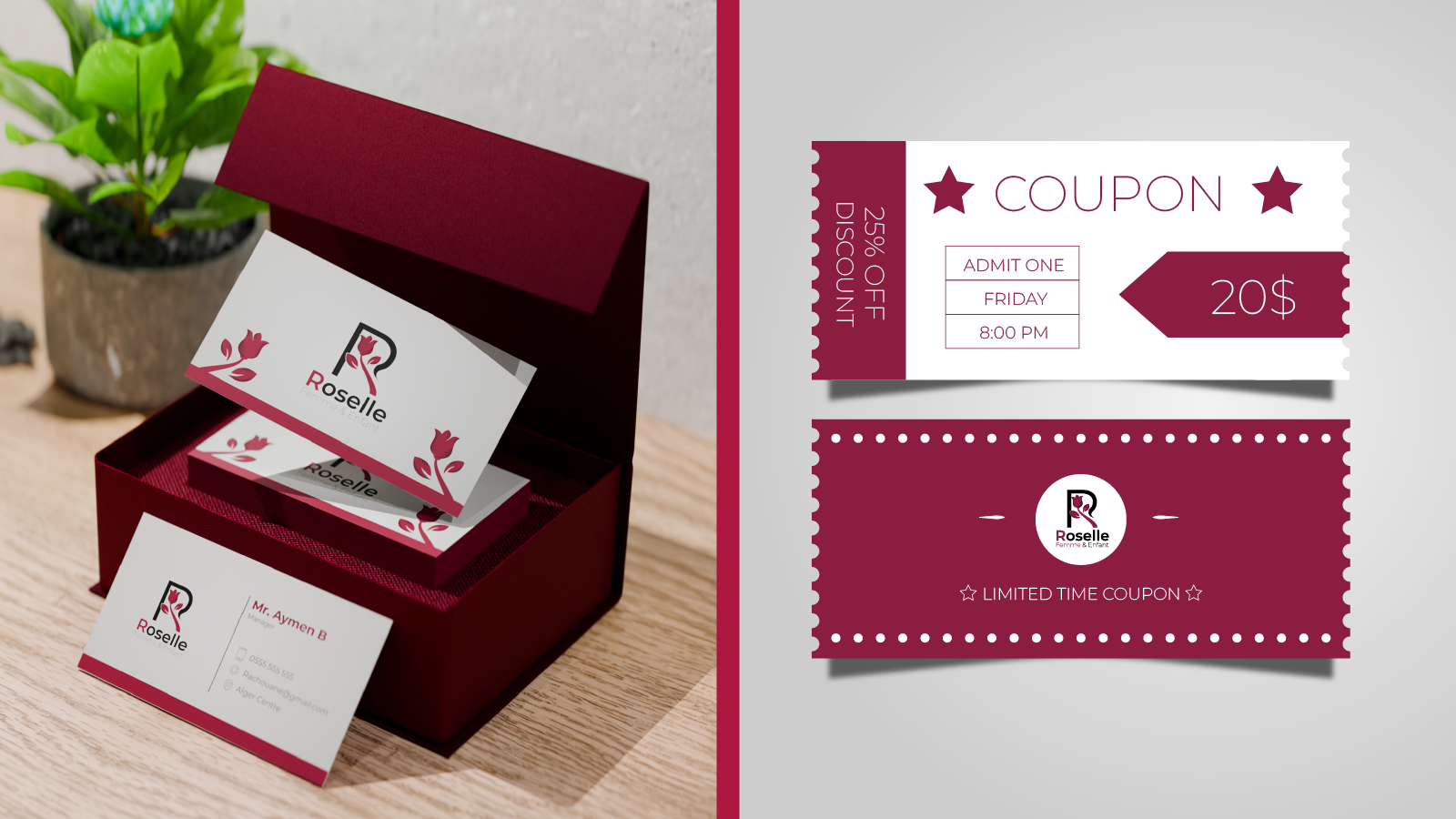 Roselle Marketing Mockup
