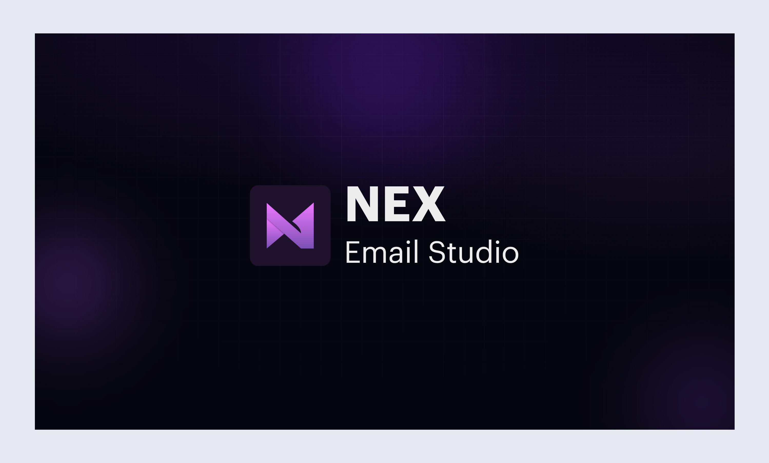 NEX Email Studio Logo