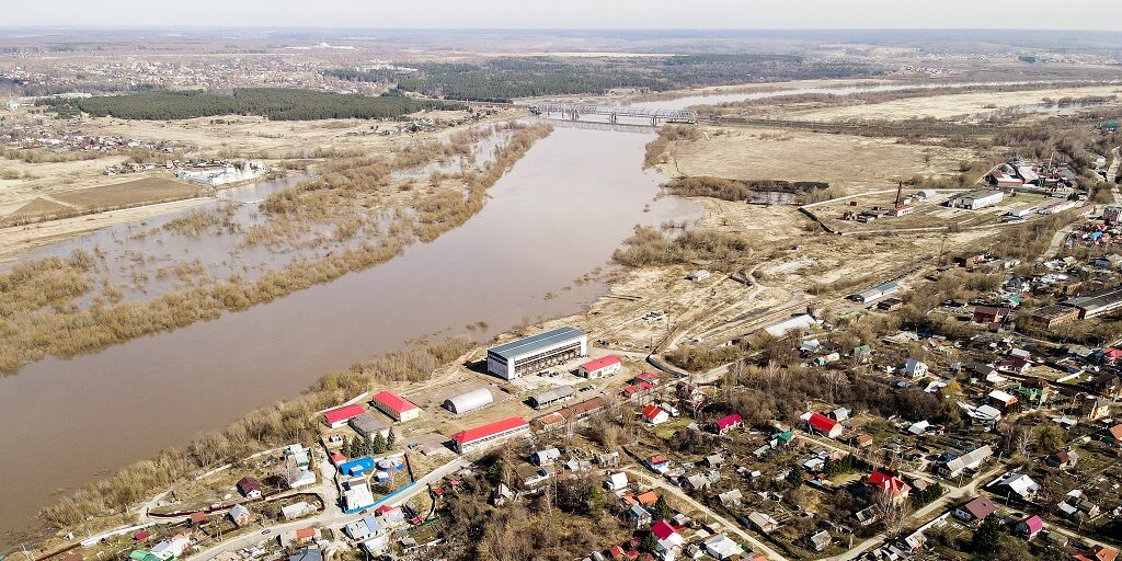 Подъем реки оки кашира