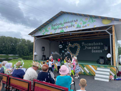 Фестиваль «Ромашка белая» прошёл в Ногинске в День семьи, любви и верности