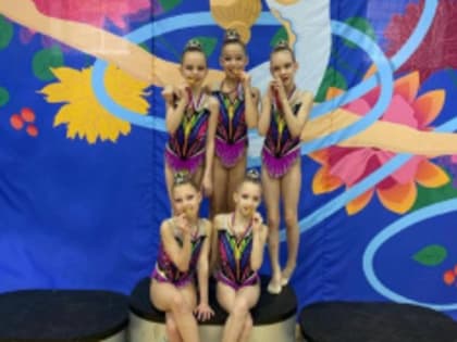 Лобненские гимнастки стали победителями Первенства