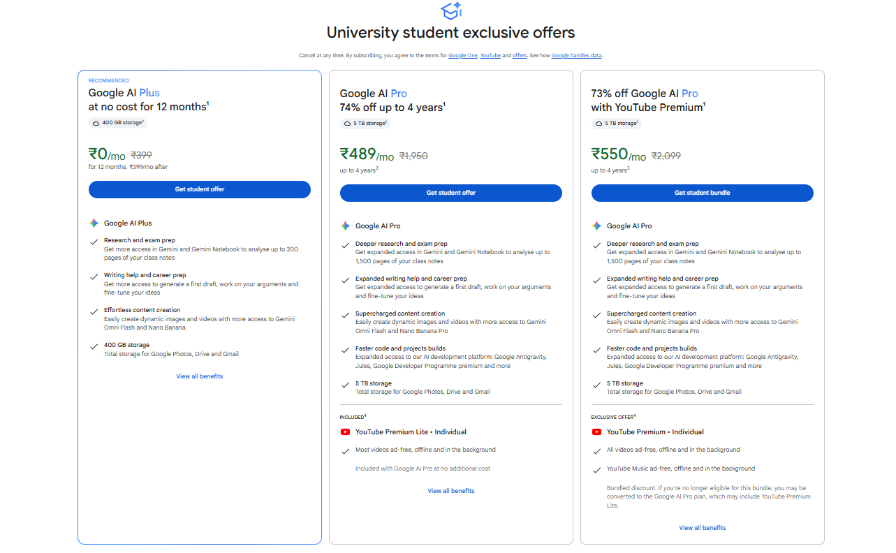 Google AI Student Offers Breakdown