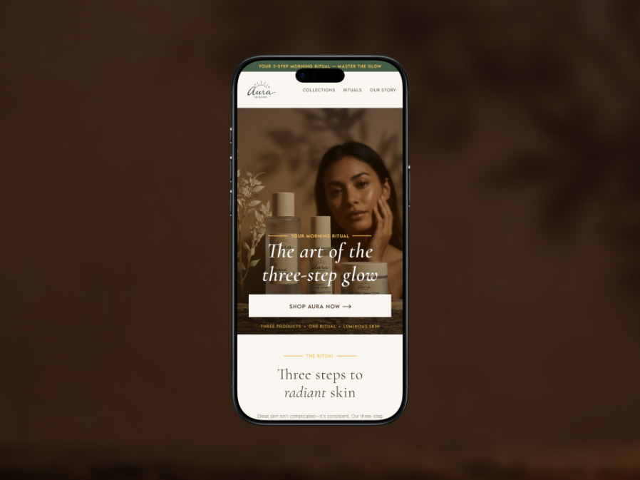 Aura Skincare — Email 03: Drive Retention