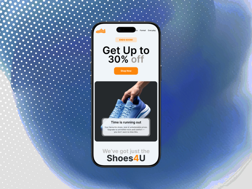 Shoes4U — Season Sale Campaign