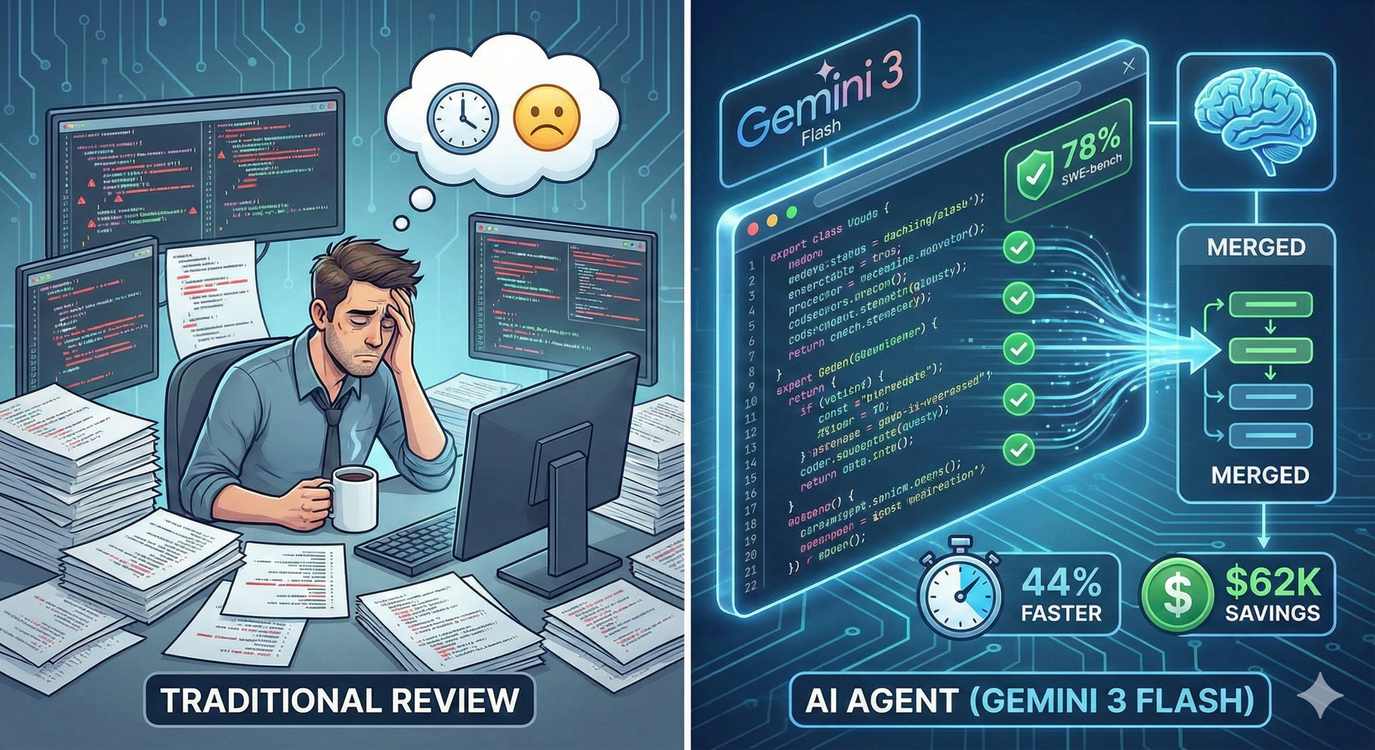 Gemini Flash and Claude Code workflow for solo developers