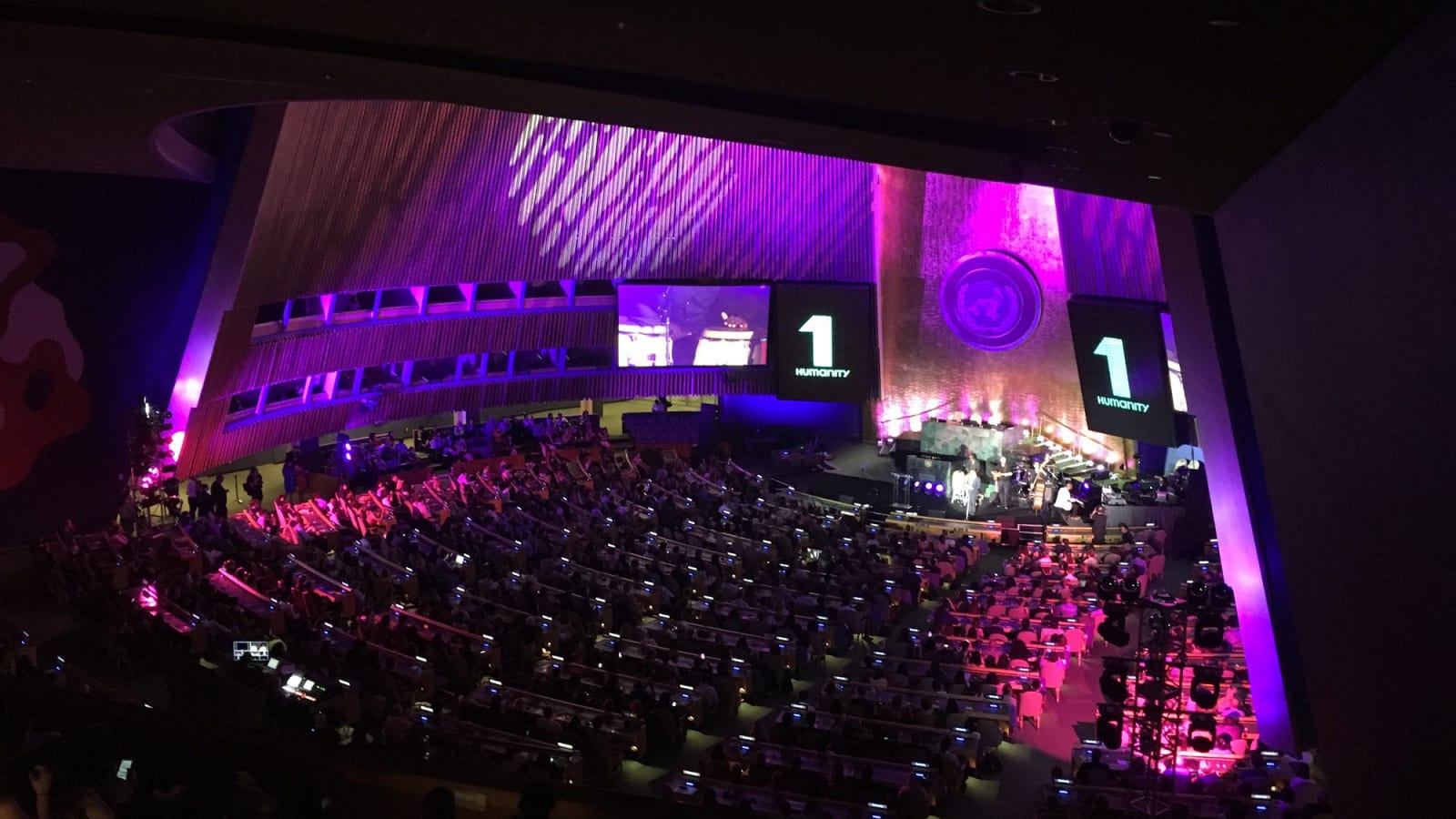 Elation Lights World Humanitarian Day Concert at United Nations