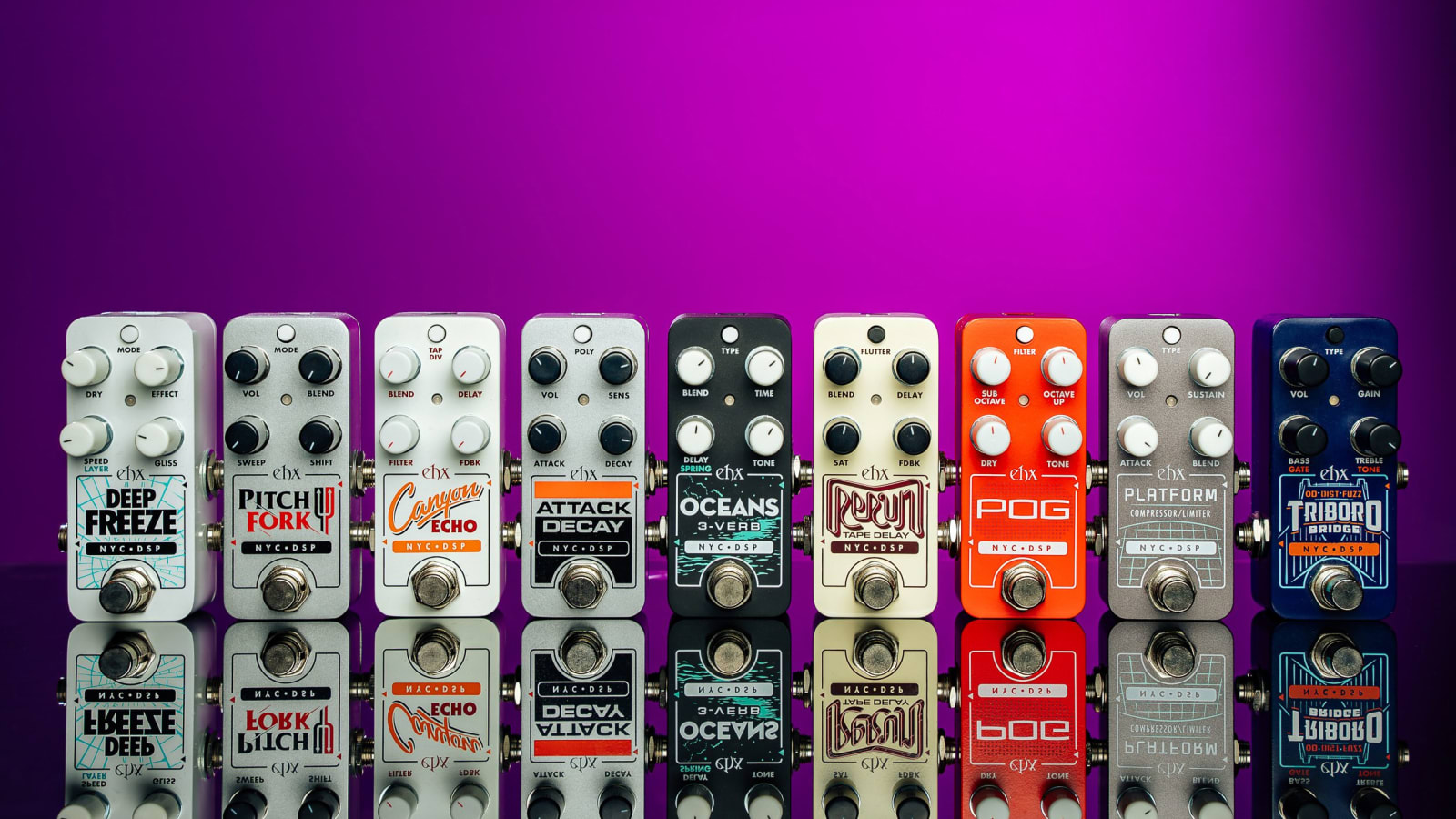 Electro-Harmonix Unveils Biggest Release Ever: The Pico-Sized NYC  DSP Effects