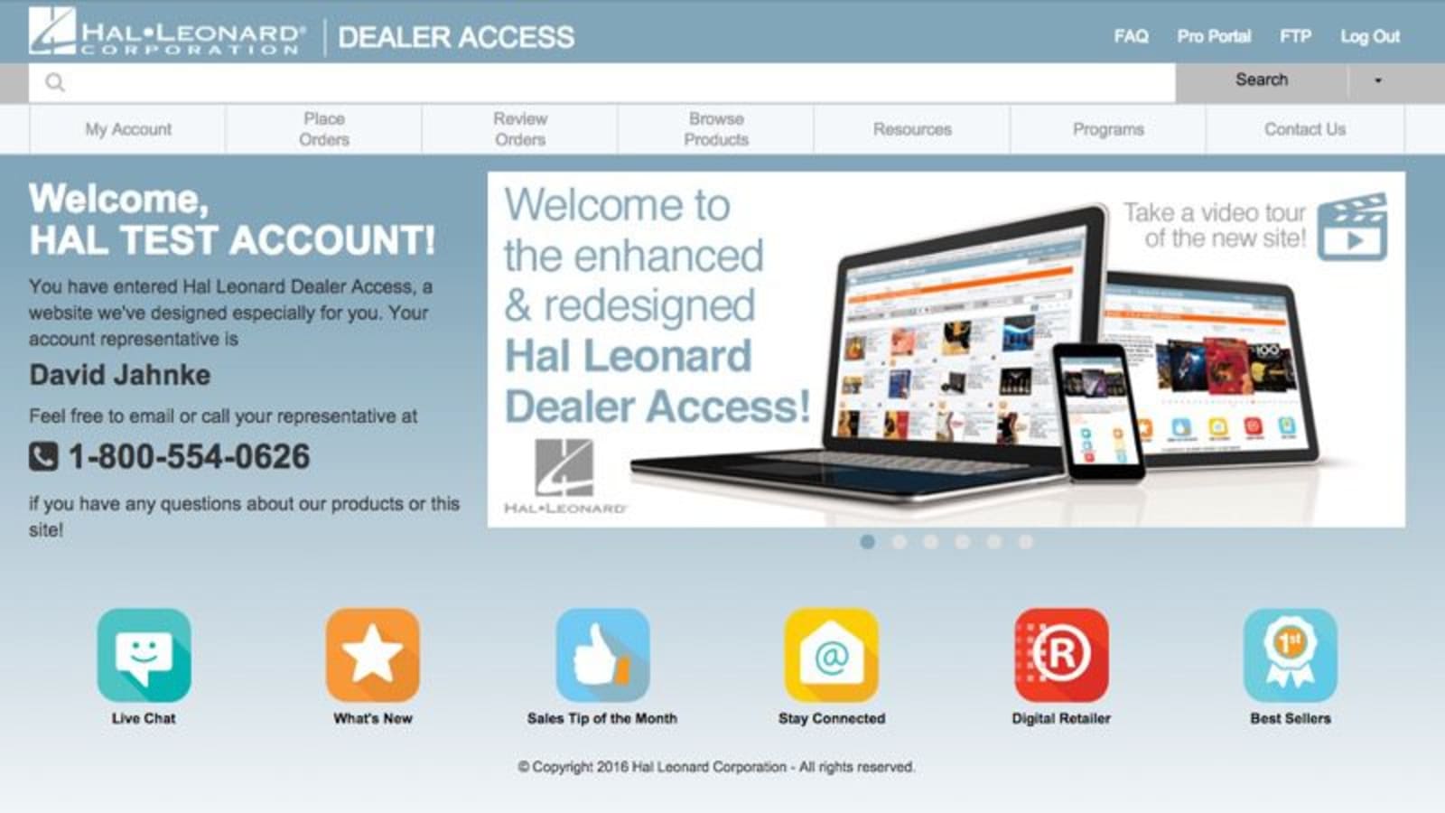Hal Leonard Launches Enhanced Dealer Access Website