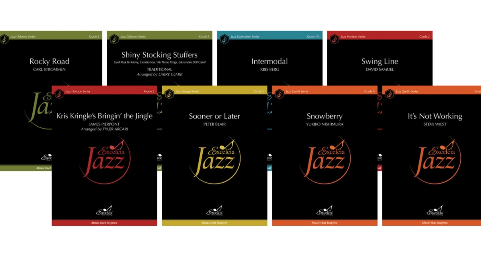 Excelcia Music Publishing Releases Inspiring New Charts for Jazz Ensemble