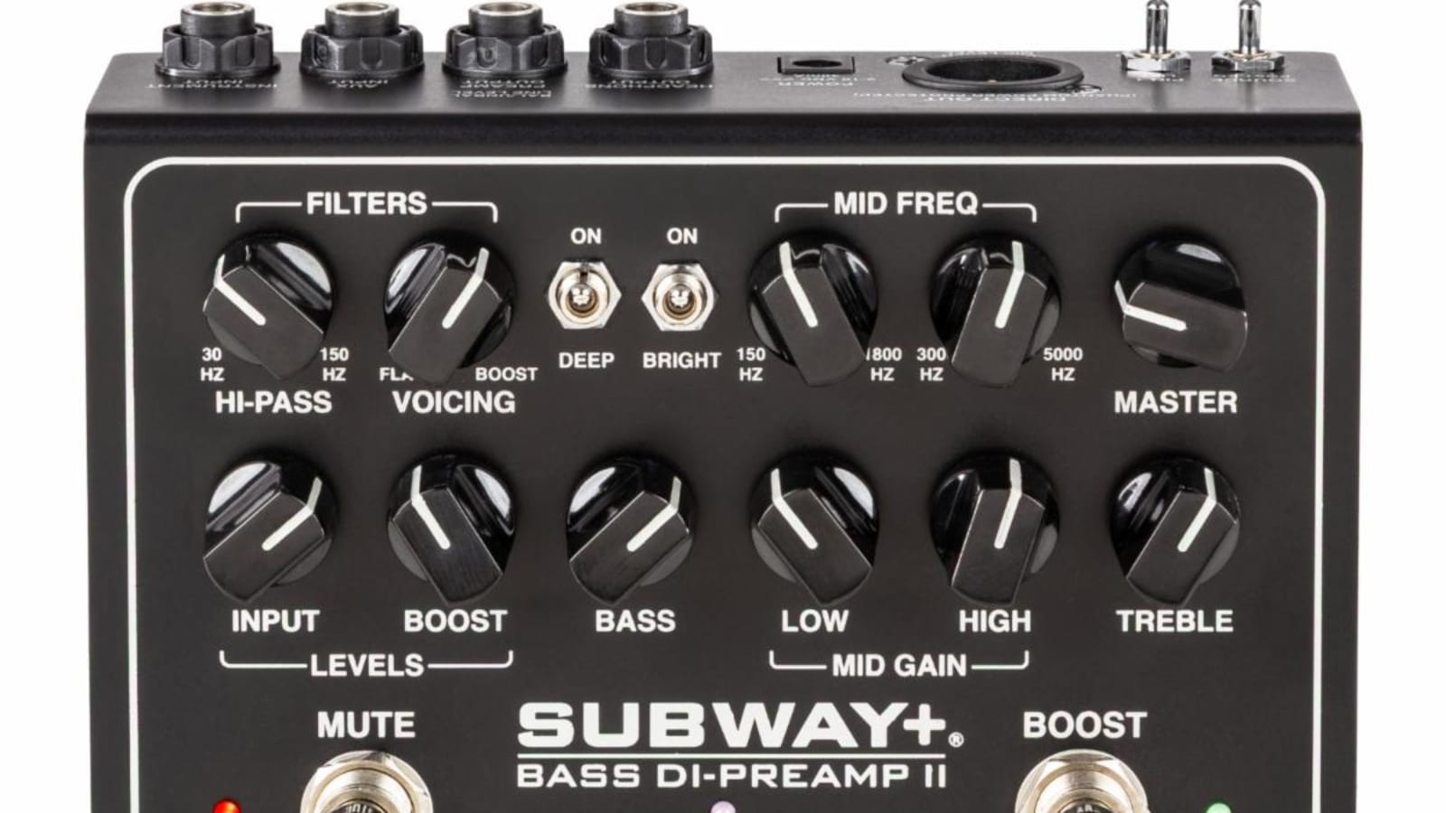 MESA/Boogie Subway+ Bass DI‑Preamp II