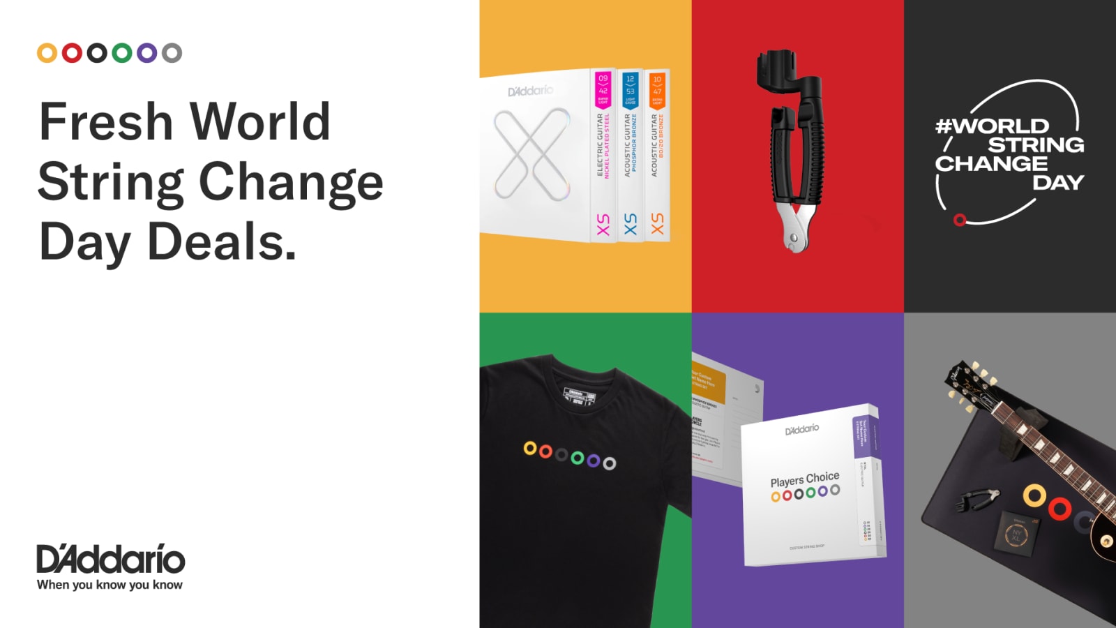 Celebrate World String Change Day on June