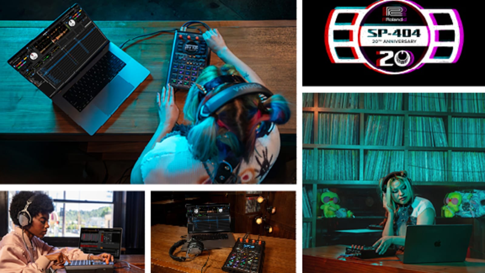 Roland Celebrates 404 Day, Beat Culture, and the 20th Anniversary of the SP-404 with a Revelry of Global Events and a Huge SP-404MKII Version 5 Update with Serato