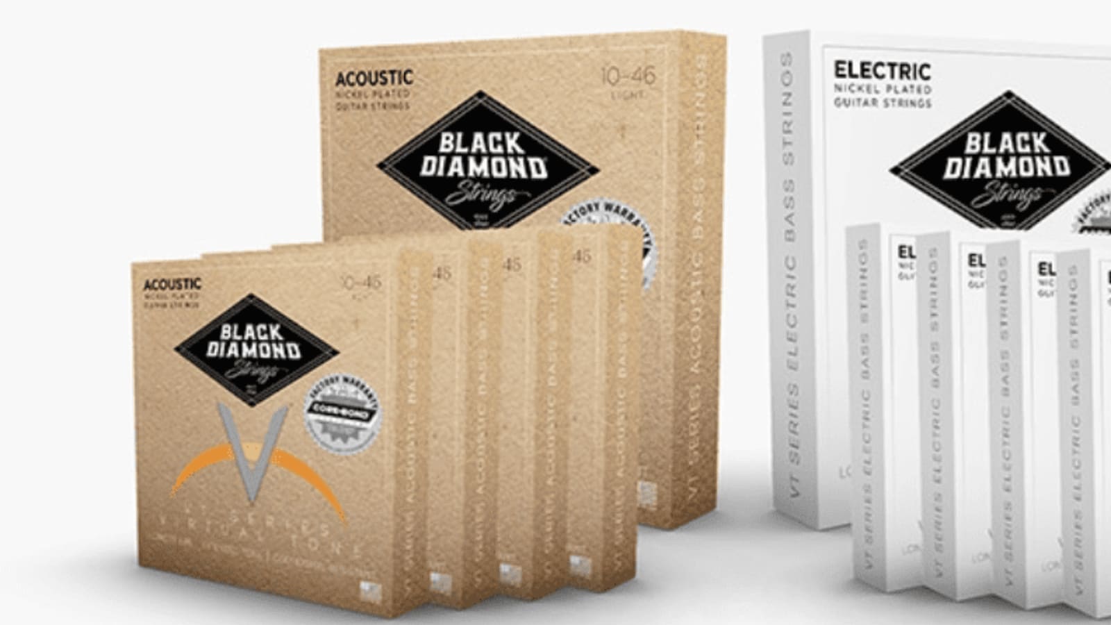 Black Diamond Strings’ Core-Bond VT ‘Virtual Tone’ Series