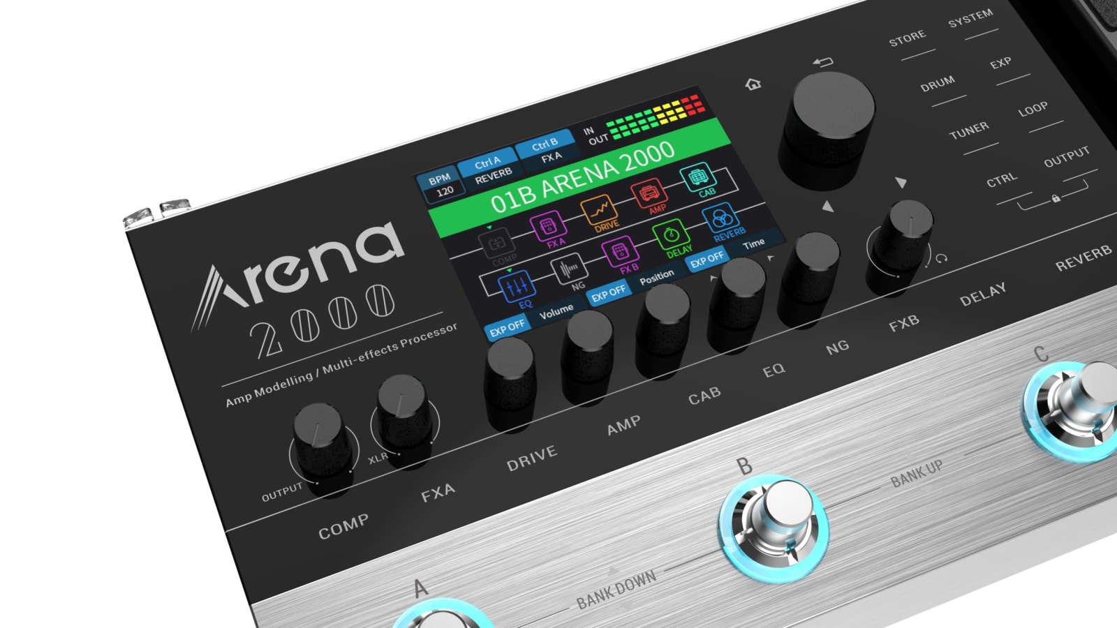 Donner's Arena2000 Digital Multi-Effects Processor