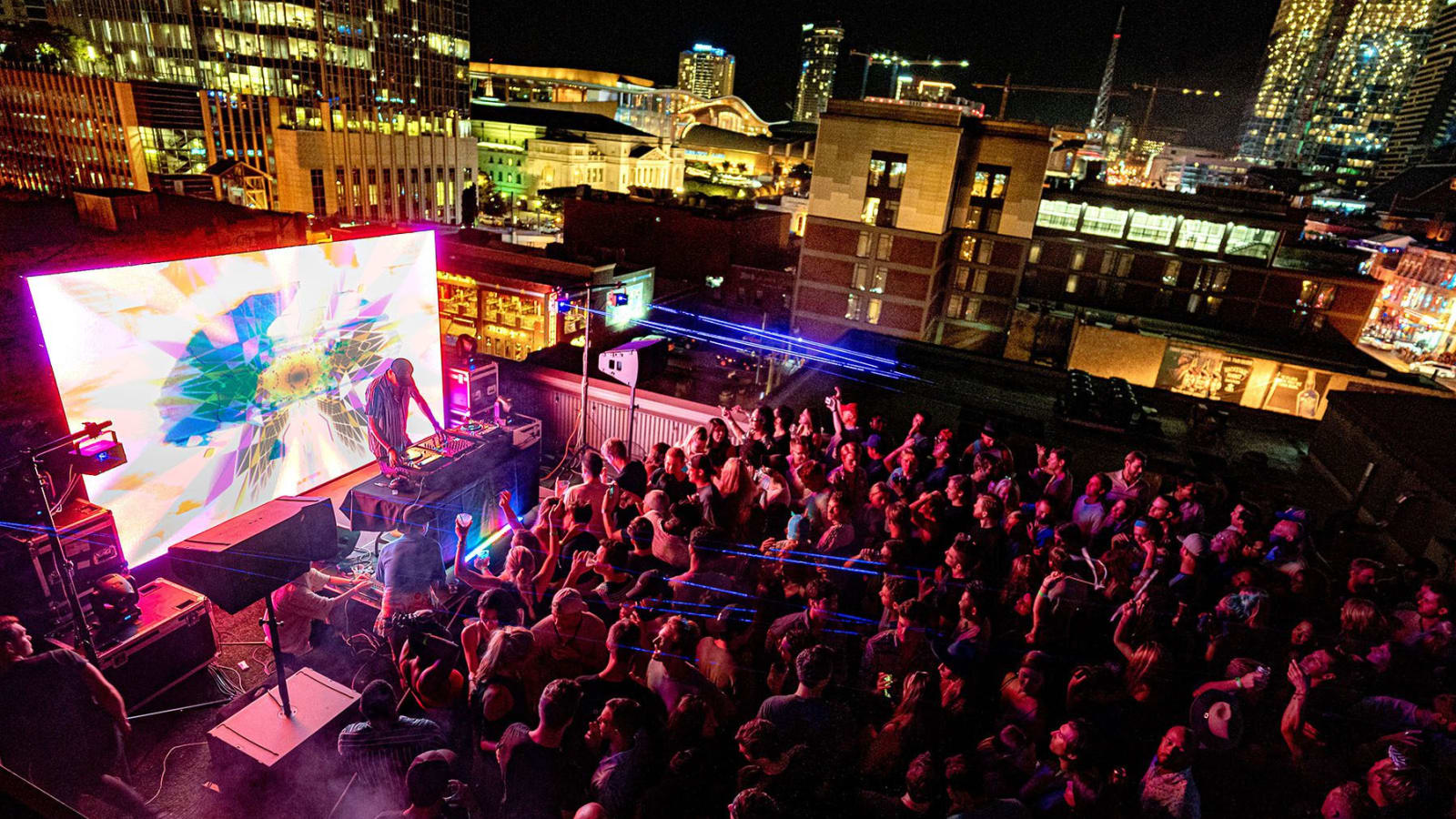 L-Acoustics A Series Goes Underground on Nashville Rooftop