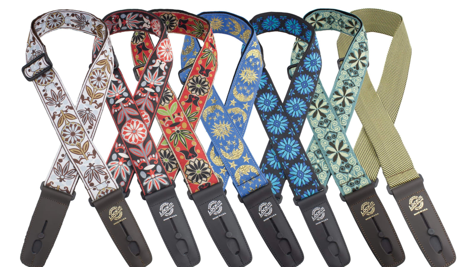 Lock-It Straps Announces New Series of Art Deco and Vintage Inspired Jacquards