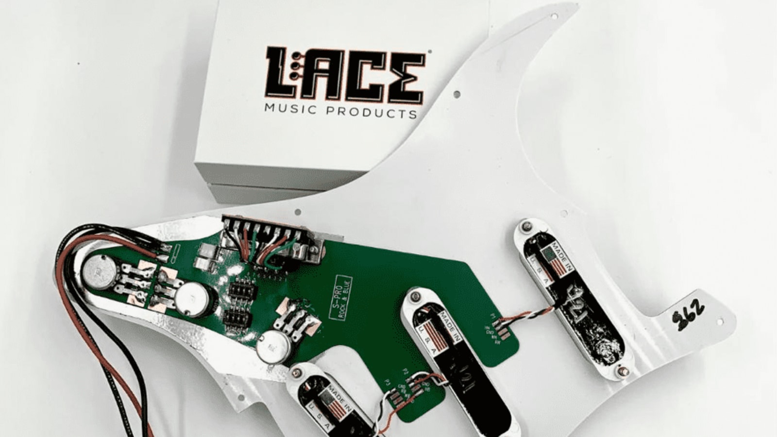 Lace Offers Pickguard Plus Option
