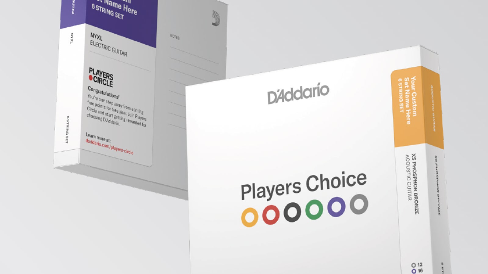 D’Addario Launches Players Choice Custom String Shop