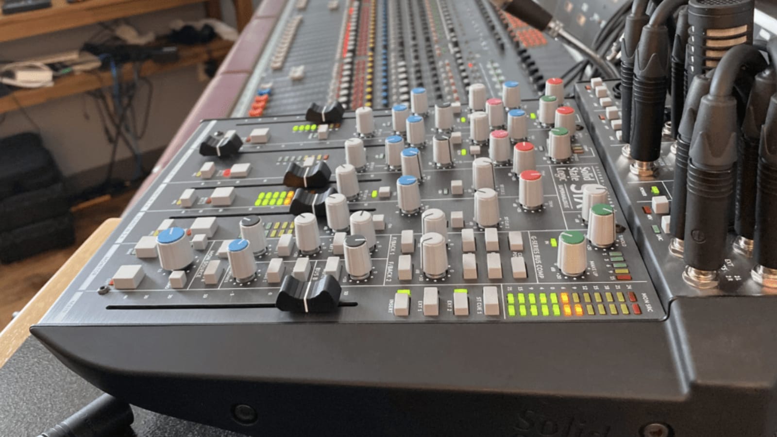 Solid State Logic SiX Desktop Mixing Console Helps DSD Skinas Achieve High-End Results in a Minimalist Footprint