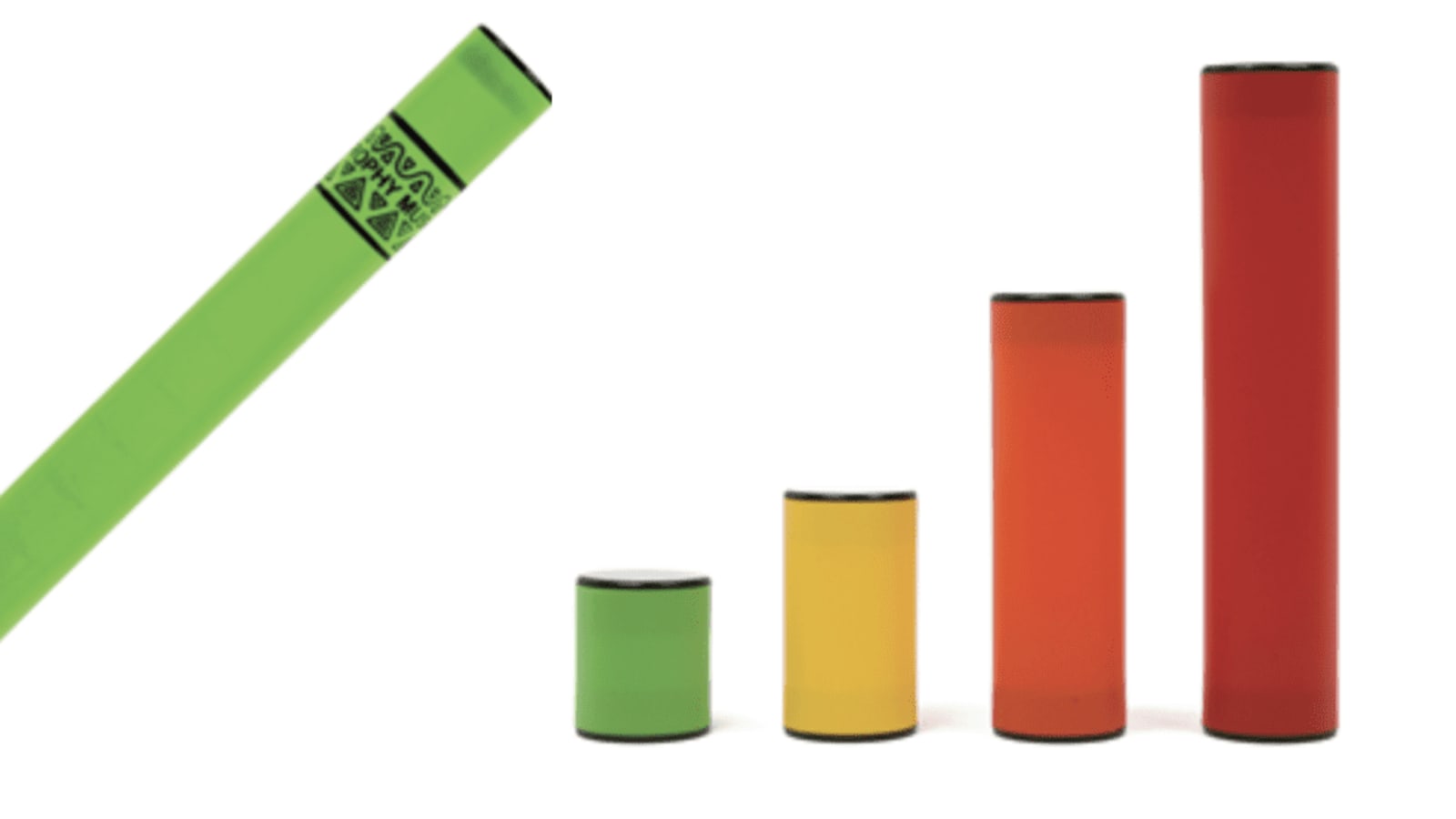 Tropical Rain Sticks and Taracas Shakers from Trophy Music Co.