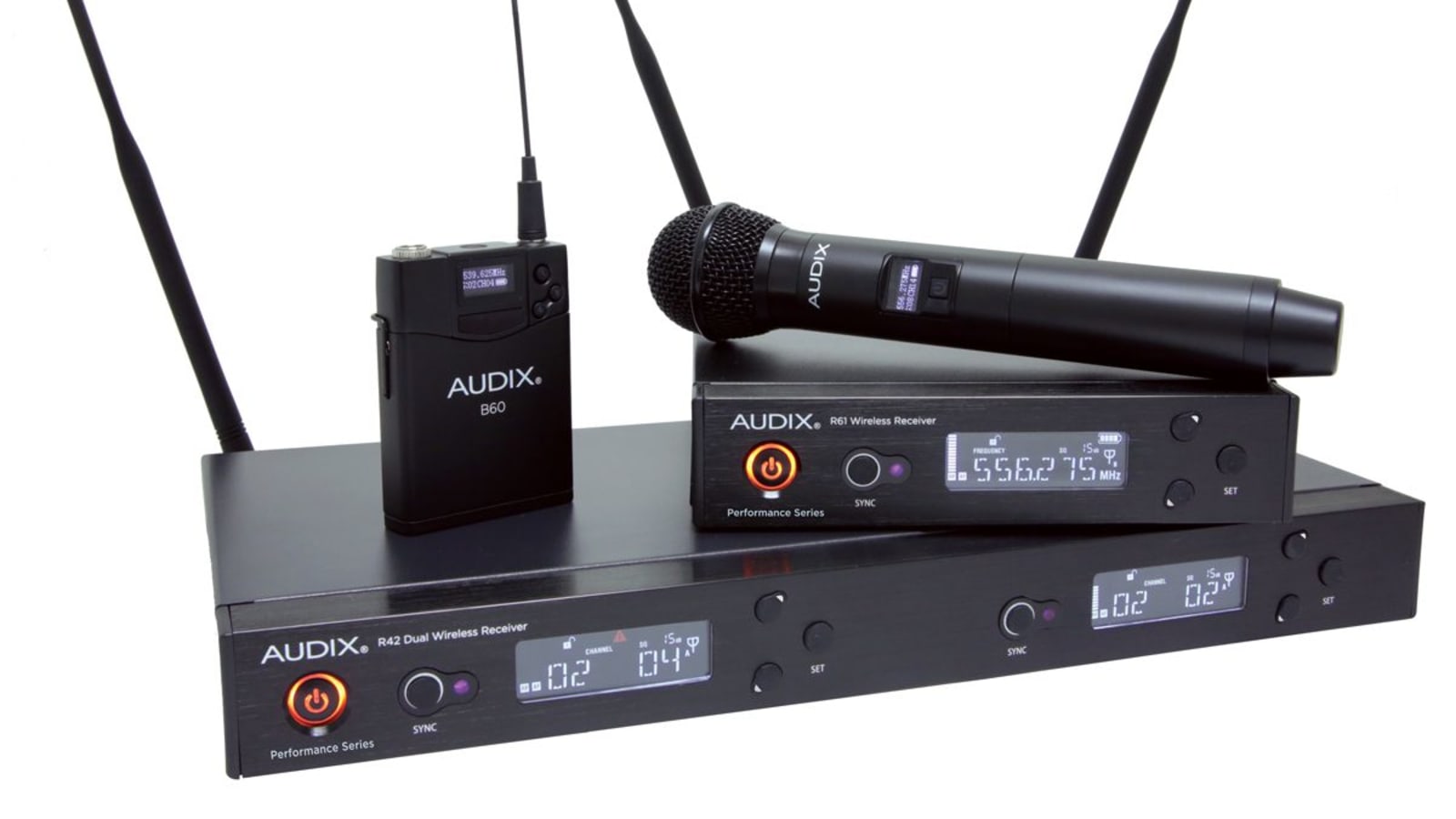 Audix Launches New Performance Series Wireless