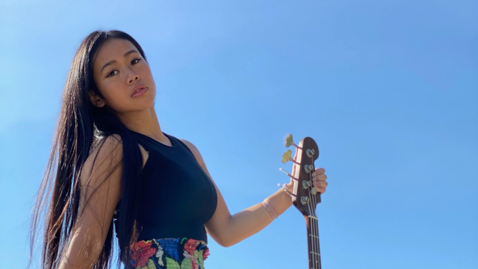 Juna Serita Endorses Phil Jones Bass
