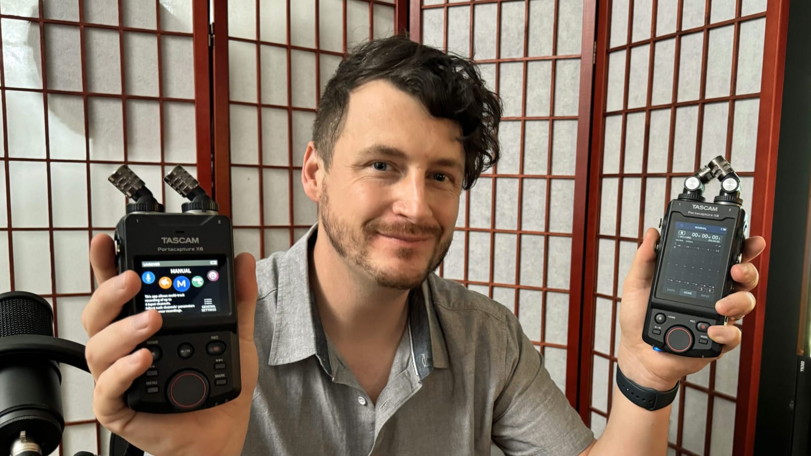 TASCAM Portacapture X8 and X6 Portable Audio Field Recorders Help Michael Fitz-Gerald Capture Sound Effortlessly