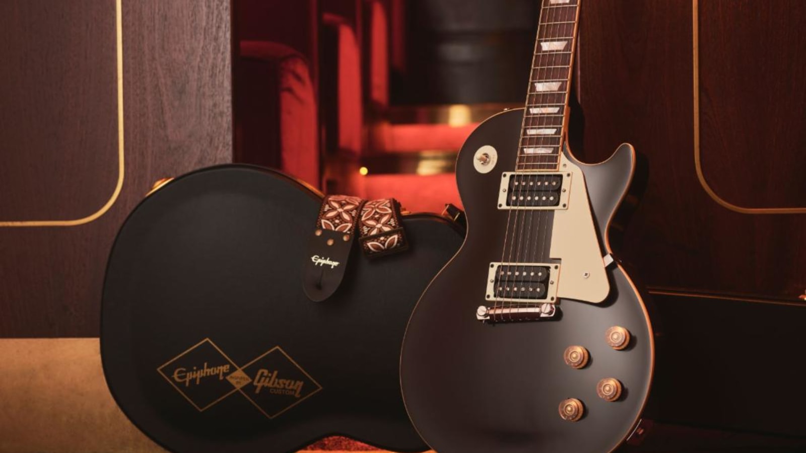 Jeff Beck Oxblood 1954 Les Paul from Epiphone