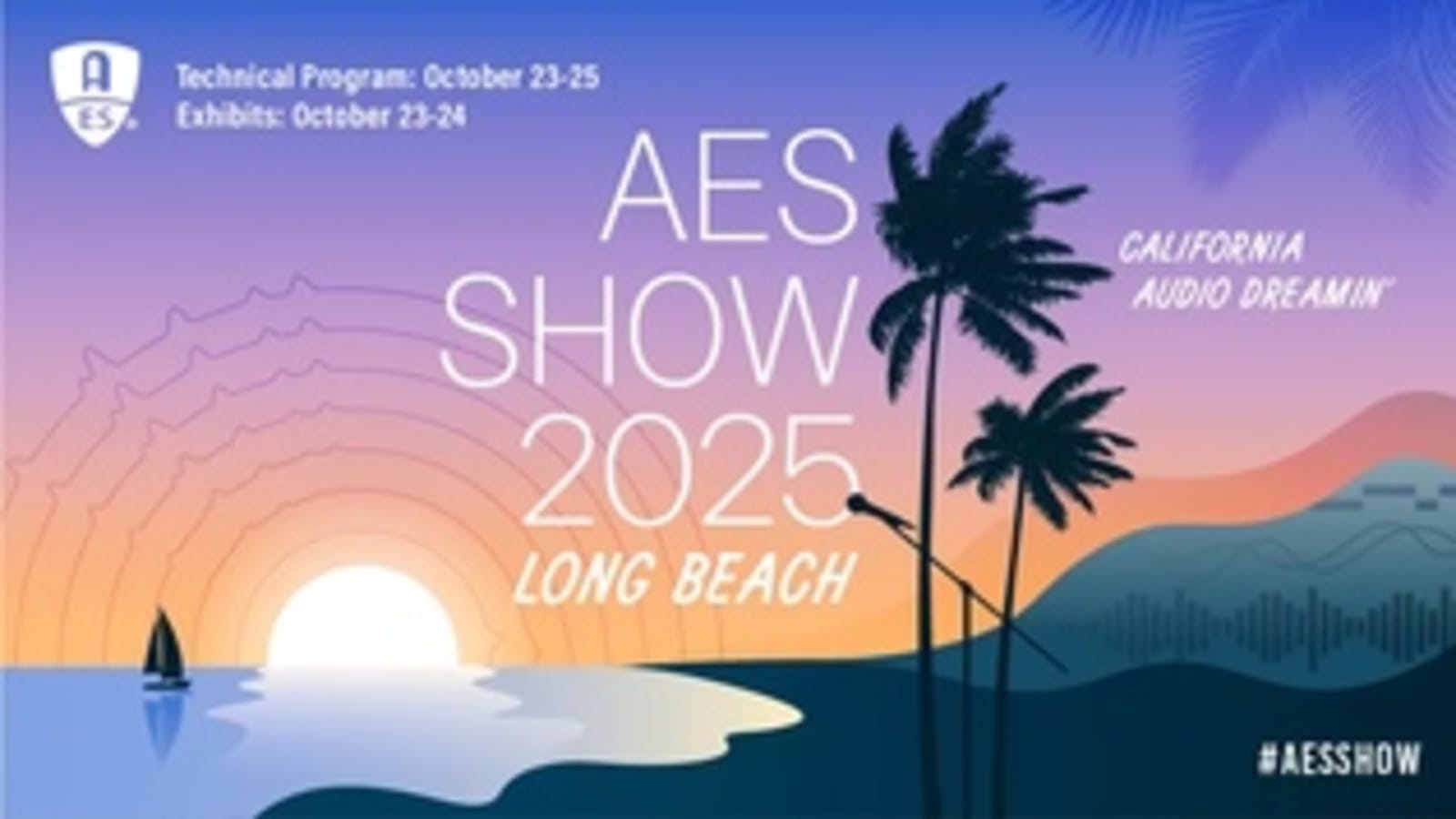 Registration now open for the Audio Engineering Society’s return to the west coast in October for AES Show 2025