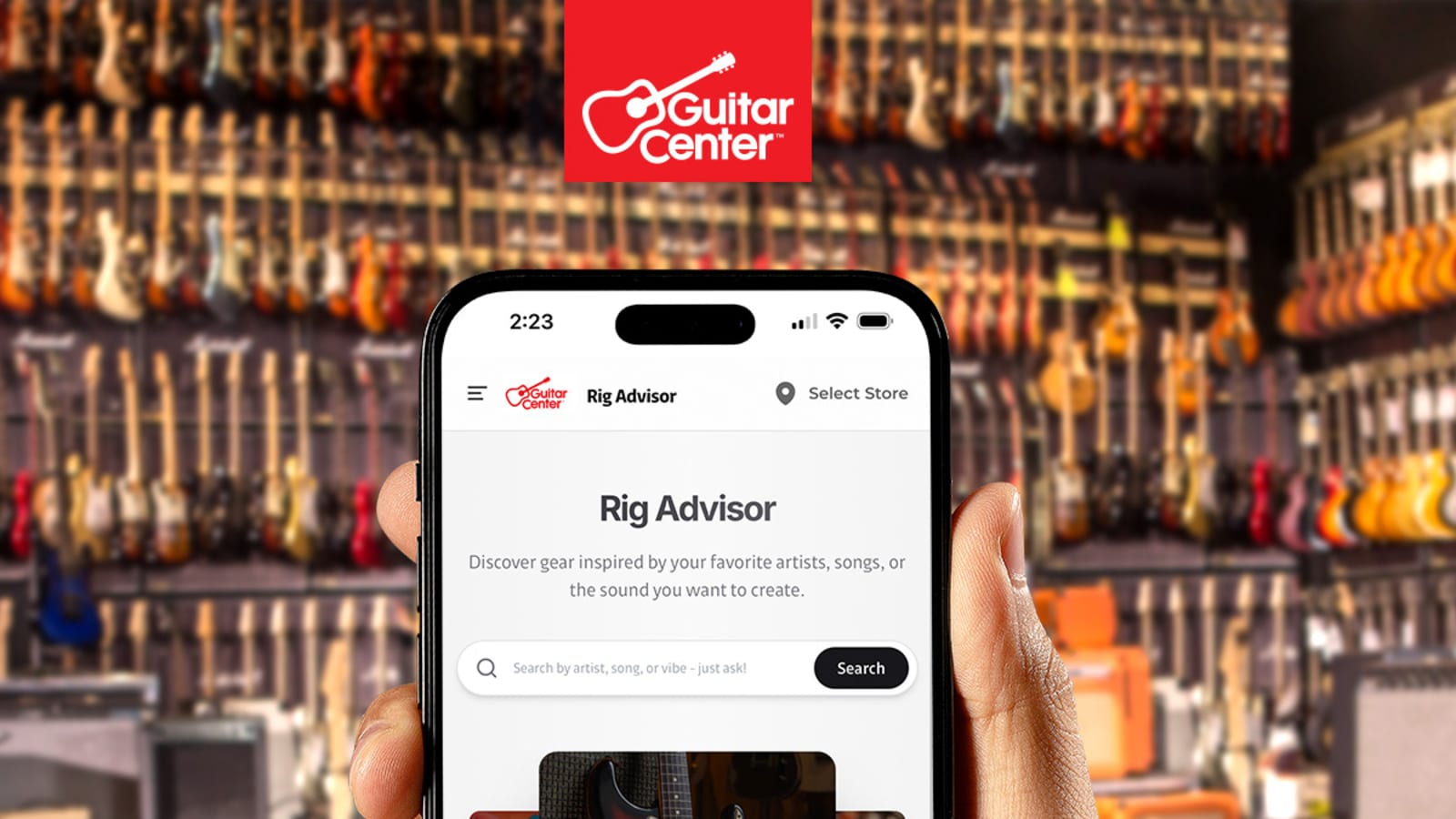Guitar Center Launches First-ever In-store AI Shopping Assistant in Music Retail