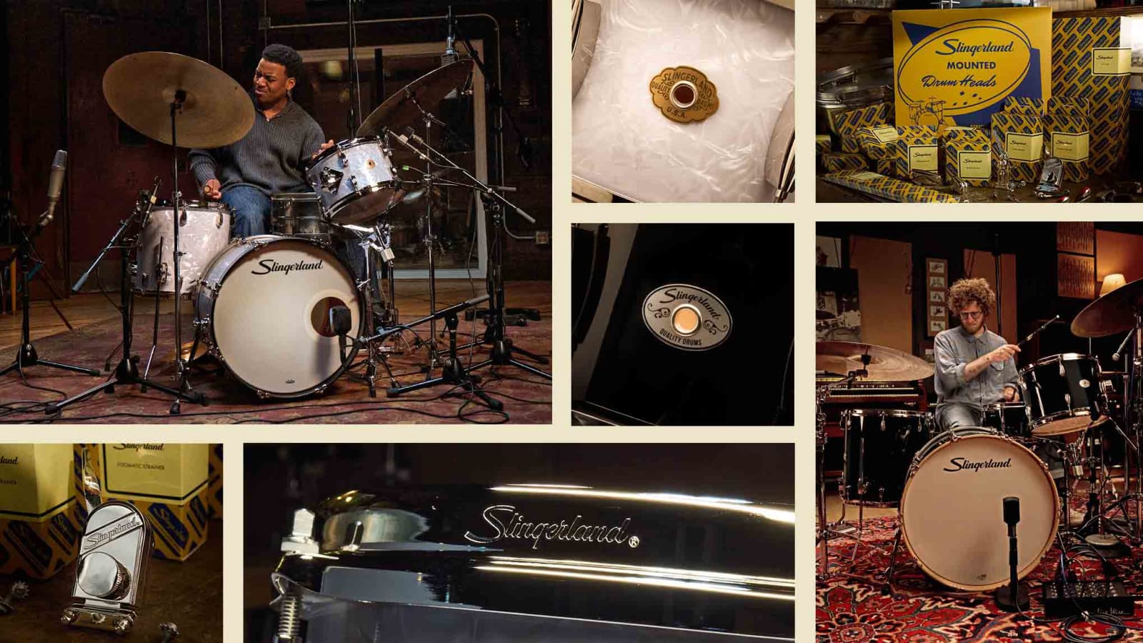 Slingerland Launches Radio King and Studio King Outfits, Plus Spare Parts