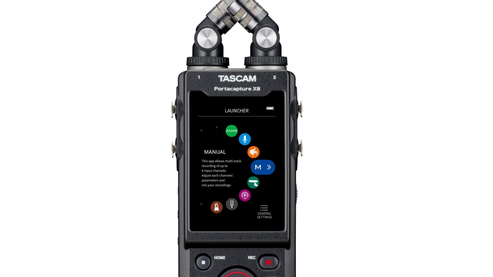 TASCAM Announces the Version 1.30 Firmware Update  for the Portacapture X8 Multi-track Handheld Recorder