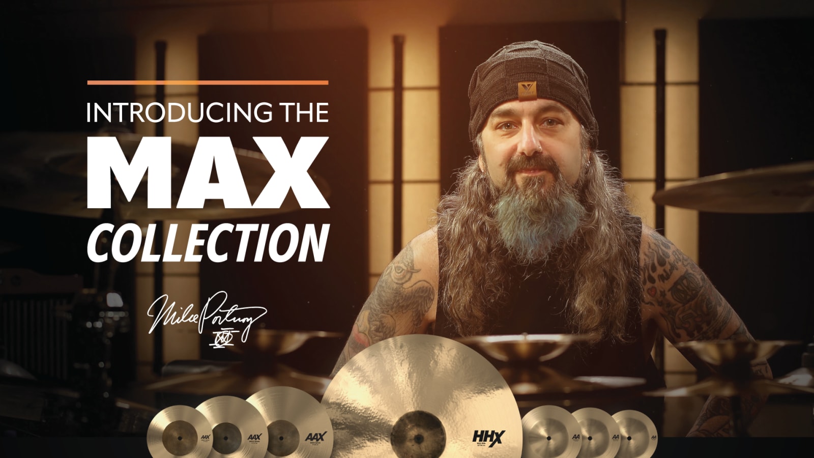SABIAN Releases 7 New Cymbals by Mike Portnoy