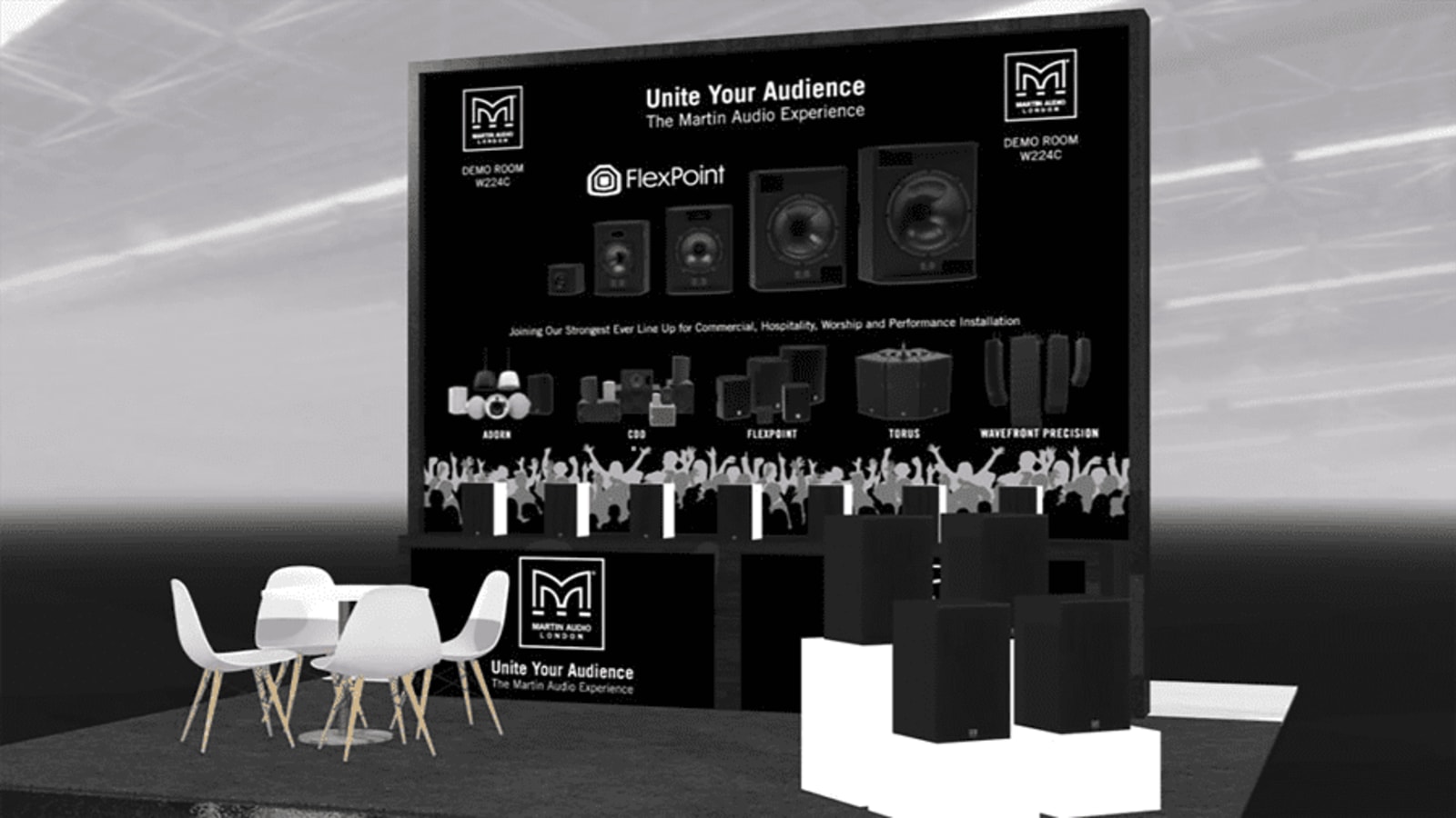 FlexPoint and TORUS Series Spearhead Martin Audio’s InfoComm Product Showcase