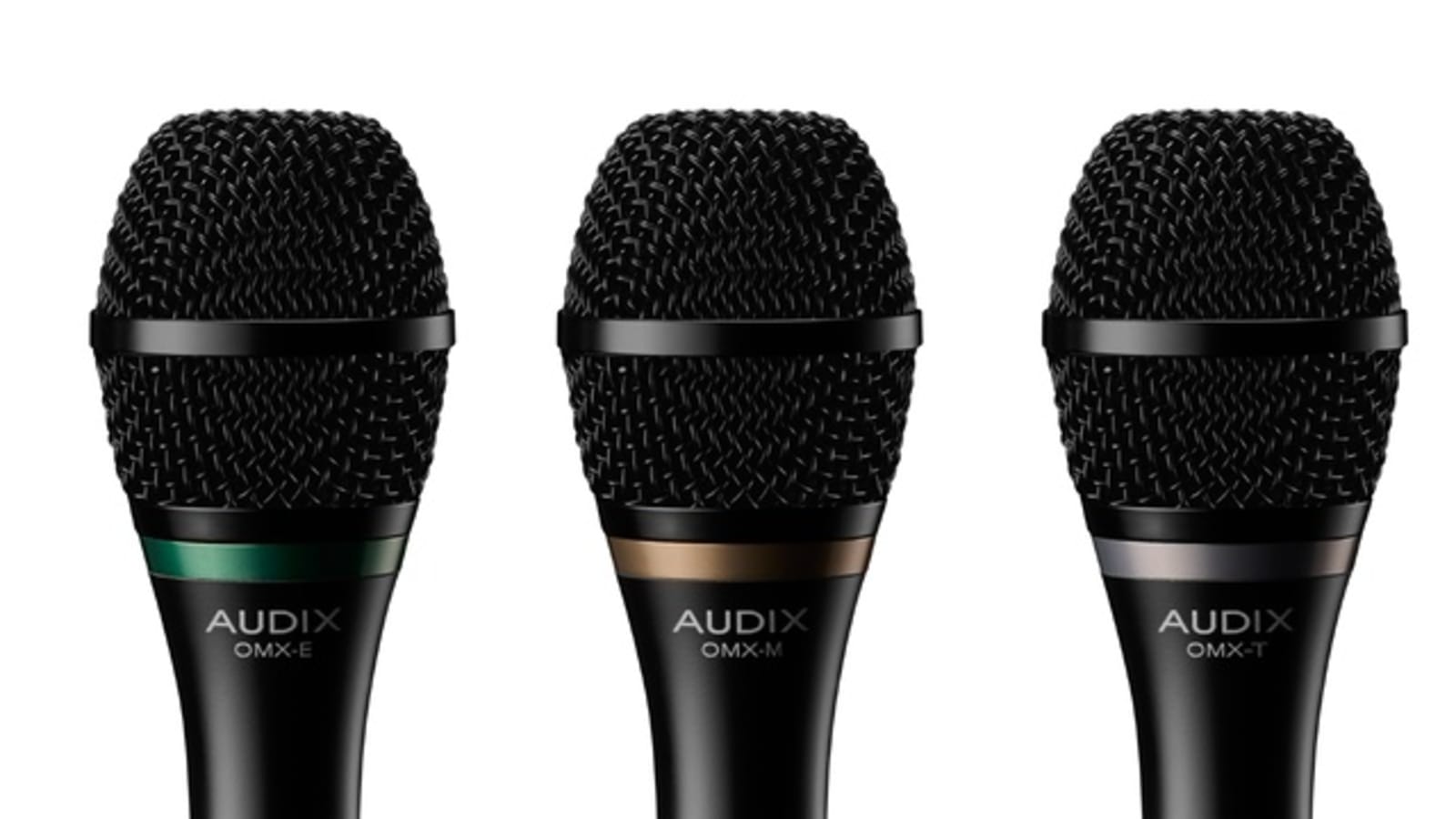 AUDIX Debuts the OMX Series of Handheld Dynamic Mics — Purpose-Built for Different Singers and Gigs