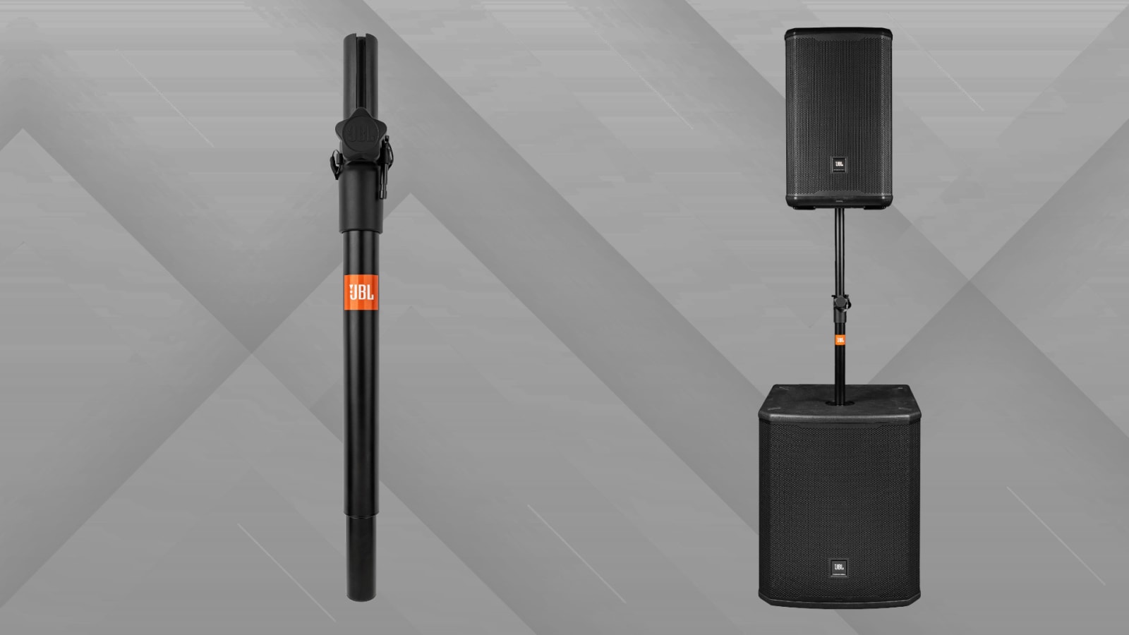 JBL Bags Debuts Low-Profile Subwoofer Mounted Speaker Pole
