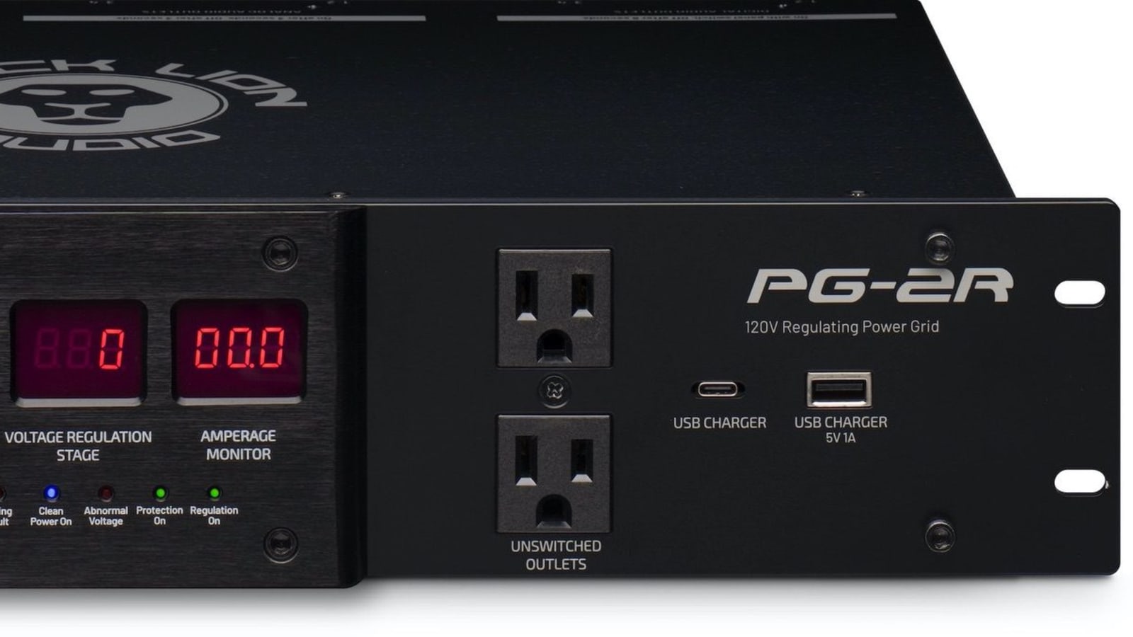 Black Lion Audio's PG-2R as 120V Regulating Power Grid with Surge Protection