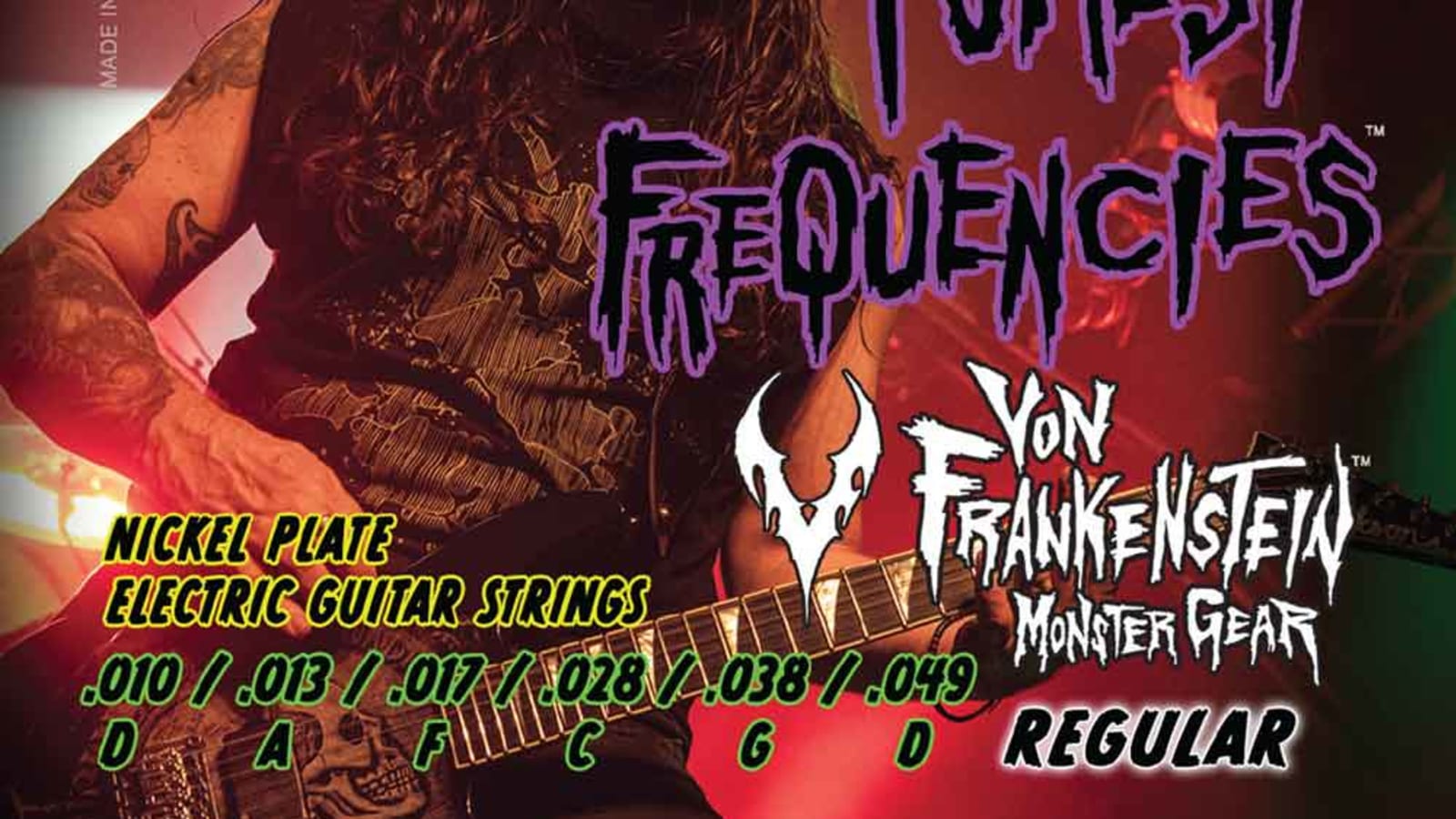 Sepultura’s Andreas Kisser Teams Up with Von Frankenstein Monster Gear on Signature Guitar Strings