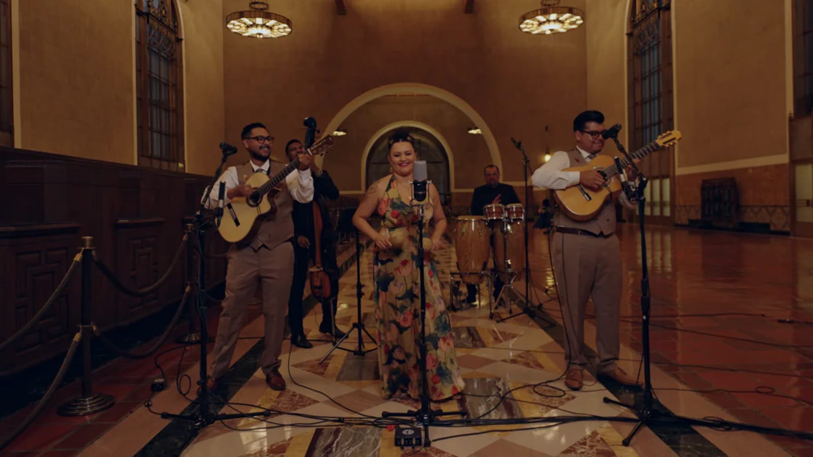 AEA Ribbon Microphones Capture Boleros With Attitude Live at Los Angeles’ Historic Union Station