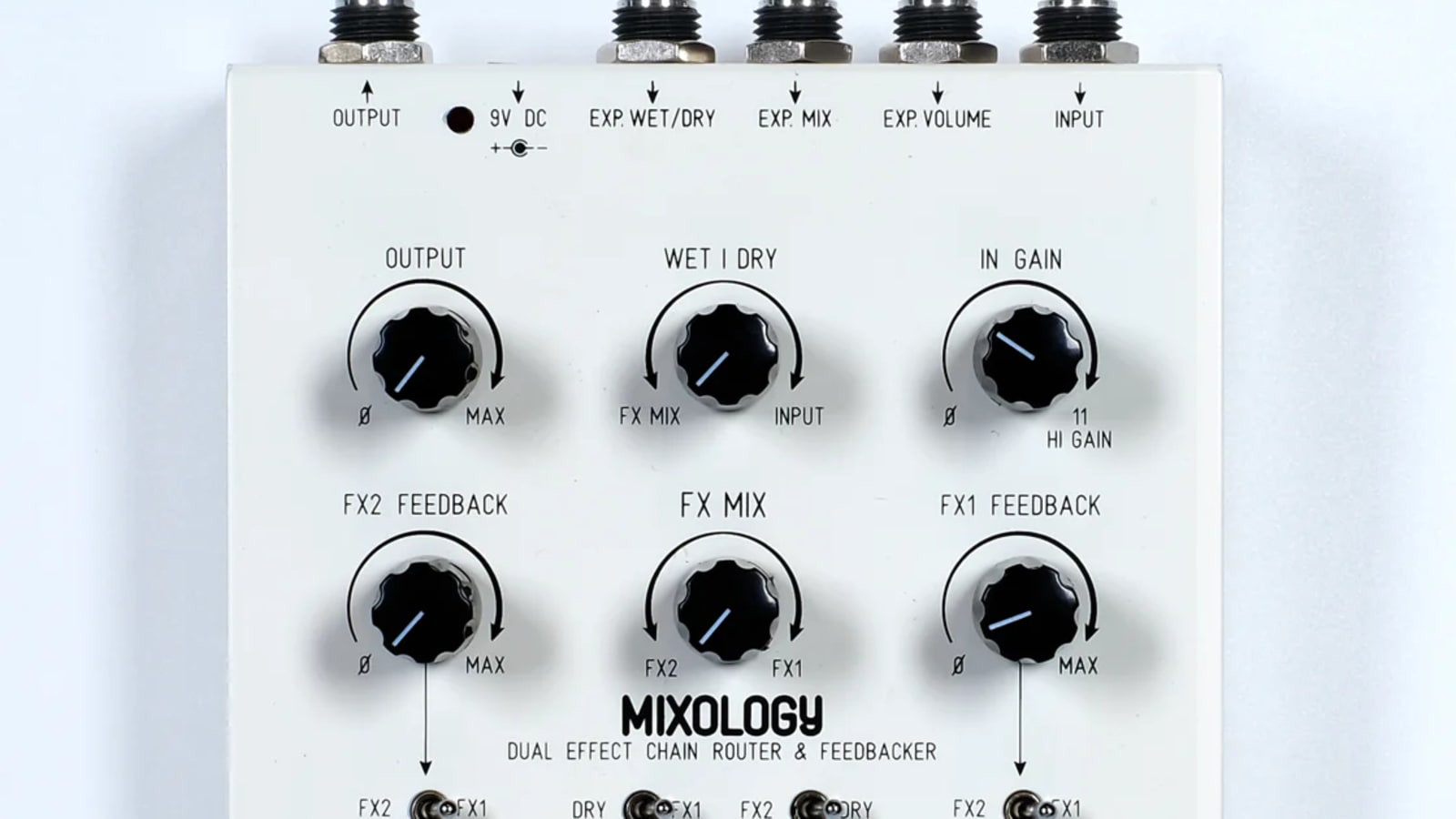 ADDAC System Introduces Mixology Pedal: Unique Effect Chain Router and Feedbacker