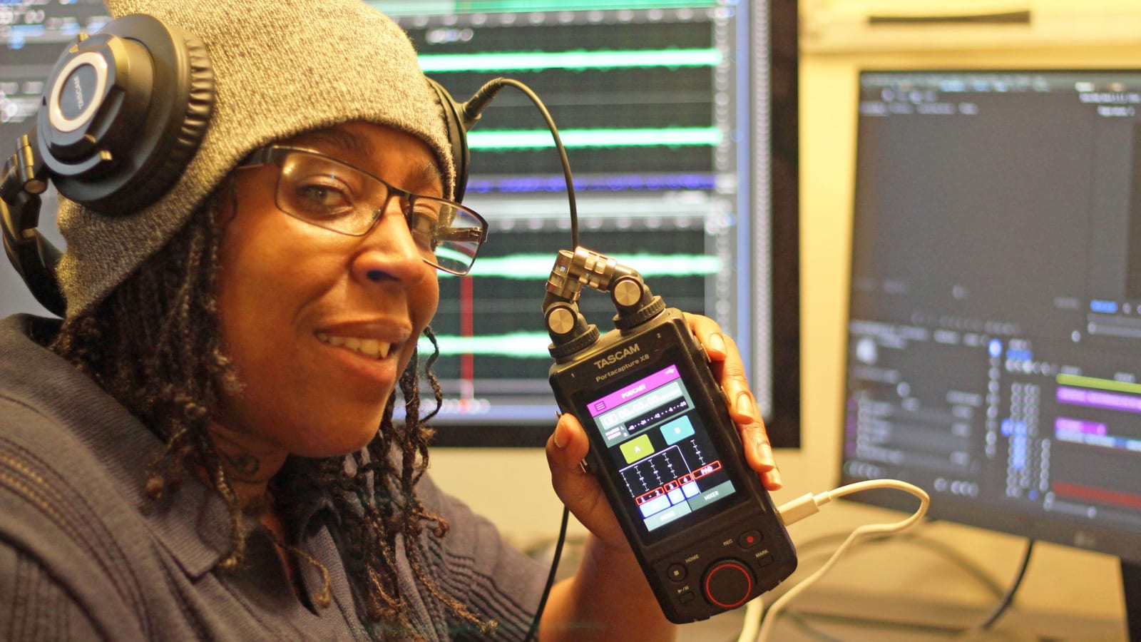 TASCAM’s DR-10L and Portacapture X8 Help Filmmaker, Writer/Director Krystal Dawn’s Creativity Flow