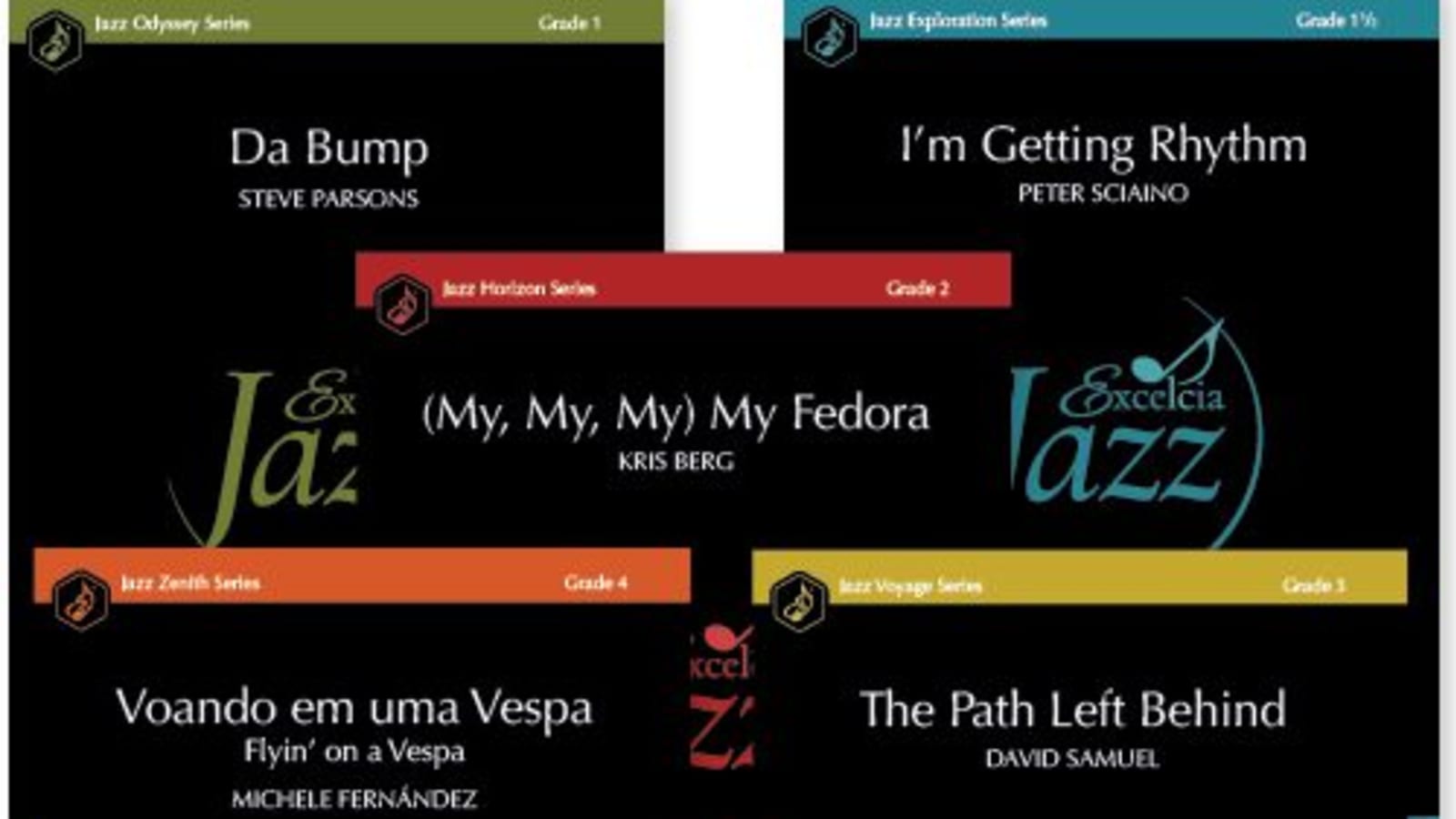 Jazz Ensemble New Releases from Excelcia Music Publishing