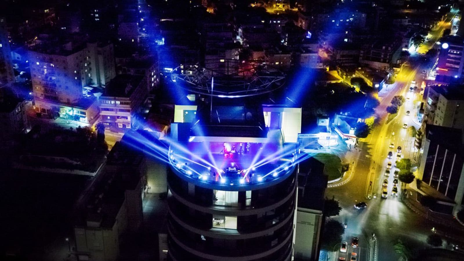 ADJ Fixtures Light The Sky Above Cyprus For Fundraising Livestream