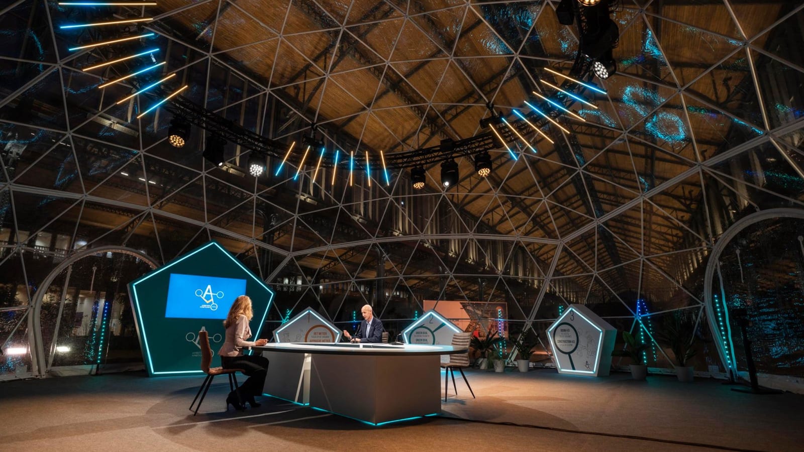 D-Dream and CHAUVET Professional Project Future  For Belgian Building Research Institute