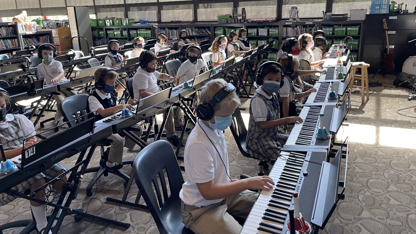 St. Gregory the Great Catholic School Strengthens  Music Program with new Casio CT-S1 Keyboards