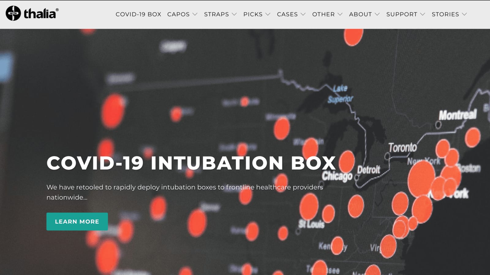 Thalia Retools to Build Intubation Boxes to Fight COVID-19