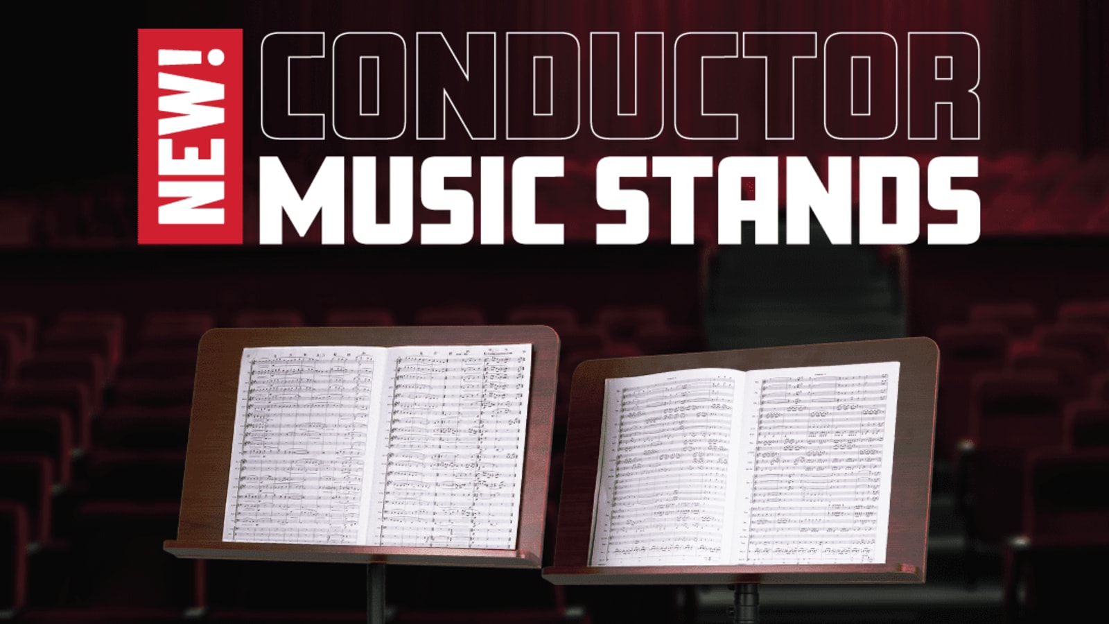 Frameworks Wooden Sheet Music Stands