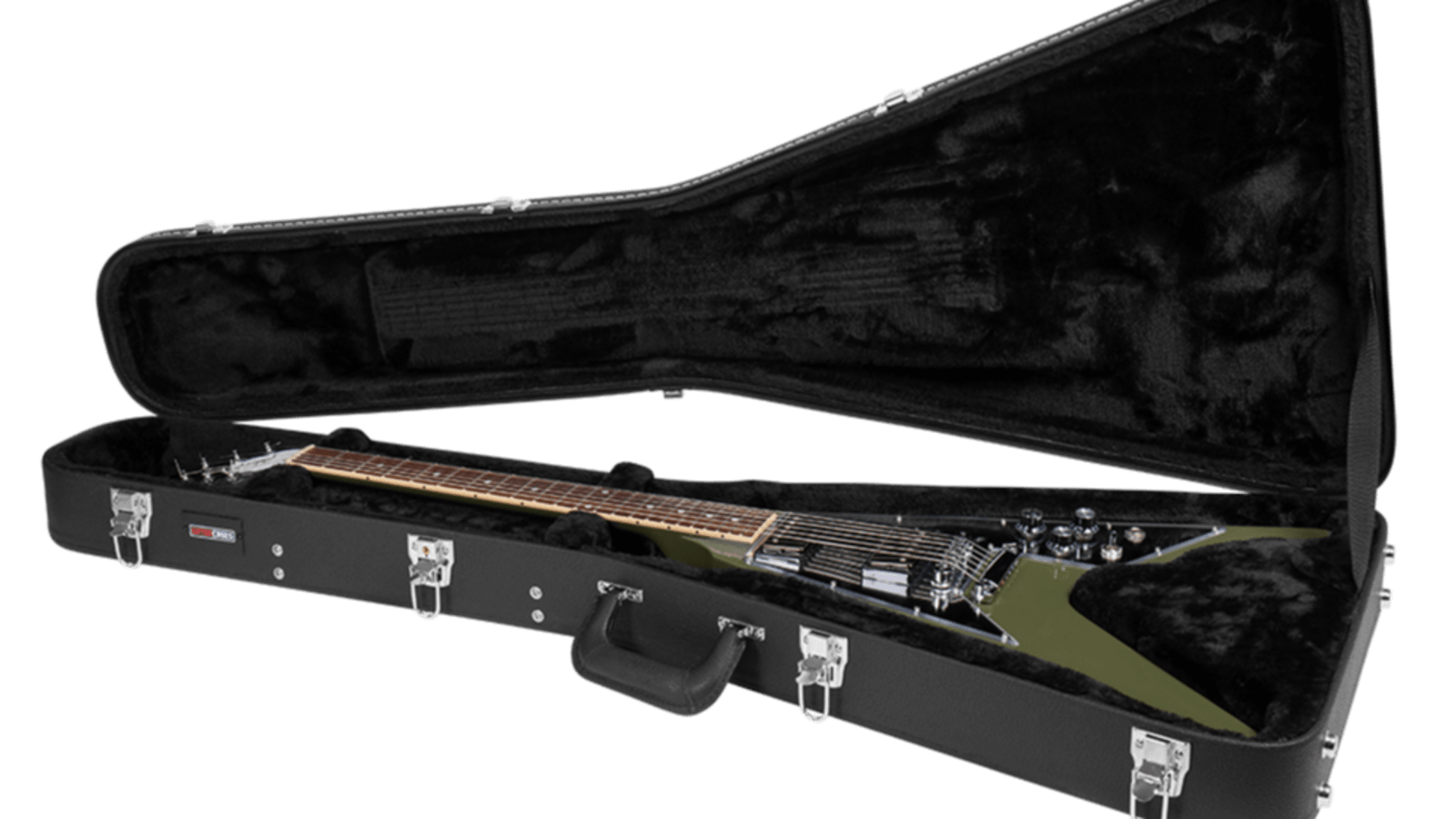 Gator Introduces New Wood Cases for Flying V and Explorer Guitars