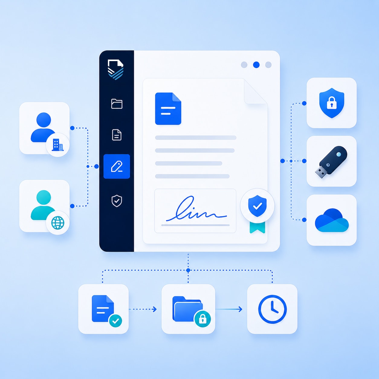 Recolección de firmas digitales con FileOn Sign